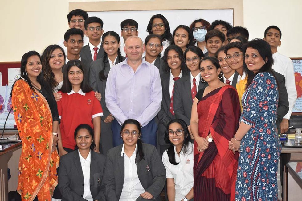 UCD College of Science, Dublin, Ireland visit MIT Vishwashanti Gurukul An IB World School